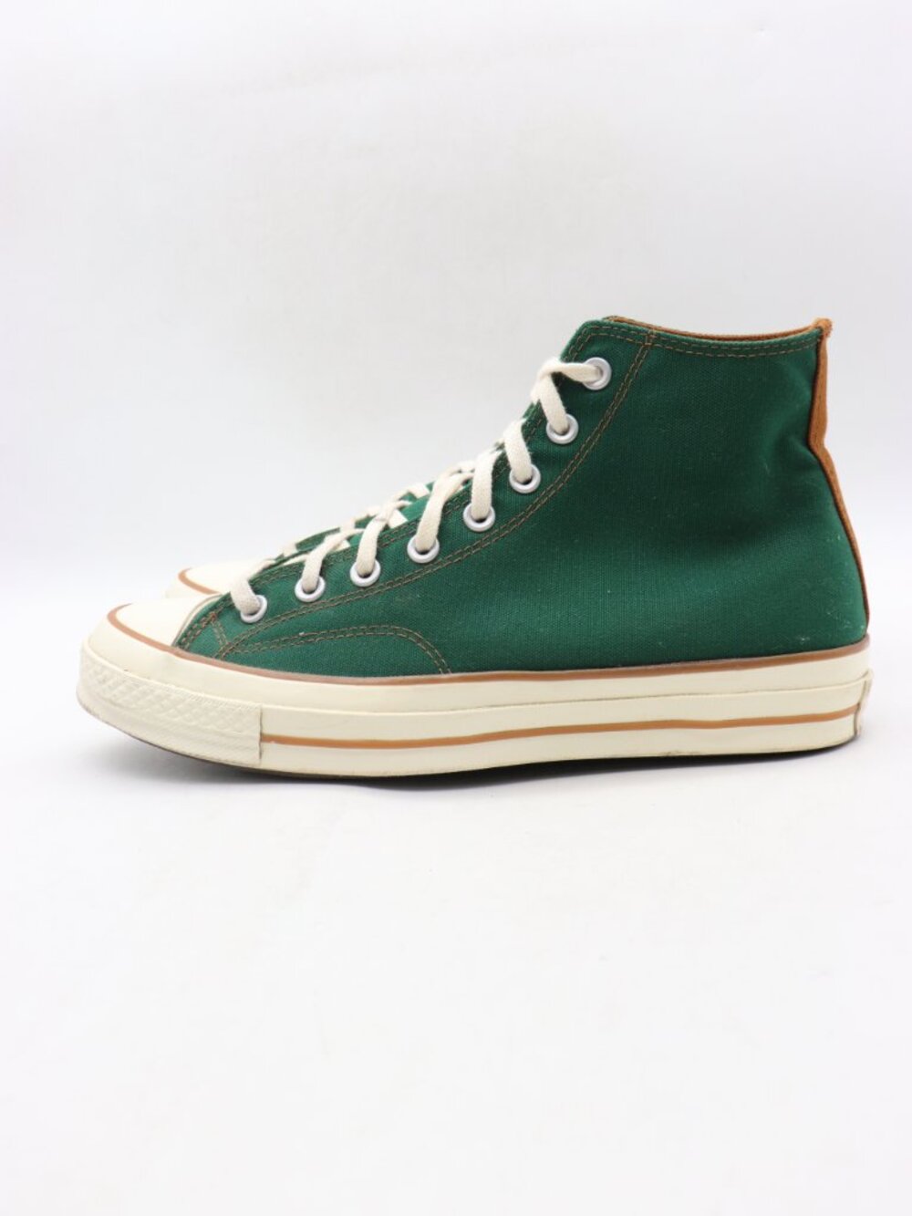 Converse All Star Chuck Taylor Mens 9.5 Womens 11.5 Hi High Top Forest Green - Picture 4 of 9